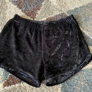 Velvet small shorts